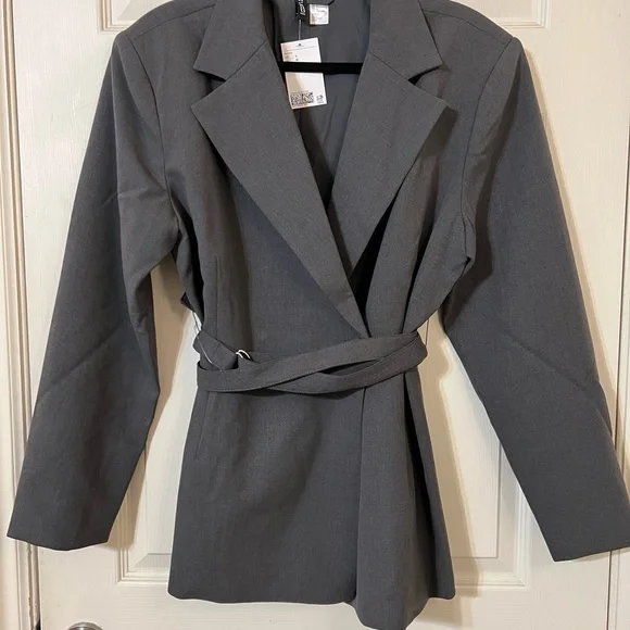 H&M Charcoal Gray Blazer - Picture 7 of 10